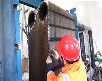 四川中央空調清洗--板式換熱器清洗